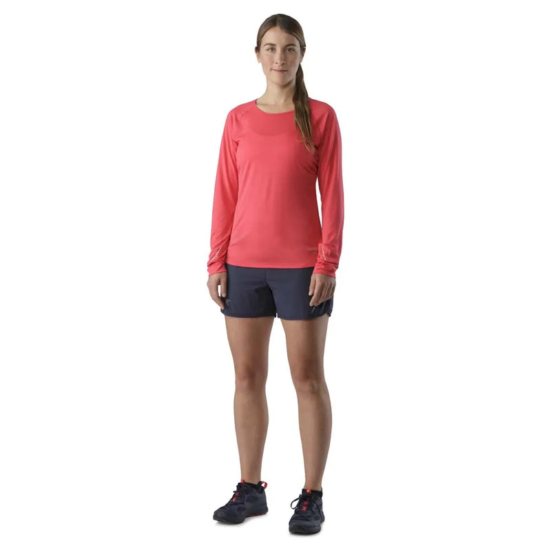 ARC'TERYX MOTUS CREW LONG SLEEVE T-SHIRT - SIZE: WOMEN M - RAD - Brand New