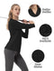 FKEEP WOMEN'S TENNIS GOLF SHIRT LONG SLEEVED TOP SPORT ACTIVEWEAR V-NECK - L - Brand New