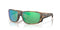 COSTA DEL MAR MEN'S TUNA ALLEY RECTANGULAR SUNGLASSES 60MM TORTISE/GREEN MIRROR - Like New
