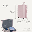 SWISS GEAR SWISSGEAR 7366 SIGNATURE HARDSIDE EXPANDABLE LUGGAGE, 19/27 - PINK - Brand New