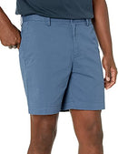 AMAZON ESSENTIALS MEN'S SLIM-FIT 7" CHINO SHORT - SIZE: MEN 33 - DEEP BLUE - Brand New