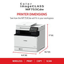 CANON COLOR IMAGECLASS MF753CDW WIRELESS DUPLEX LASER PRINTER - - Scratch & Dent
