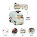 RADIO FLYER PARK & PLAY CAMPER RIDING TOY STEEL & PLASTIC - LIGHT GREEN - Like New