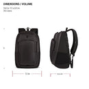 8171204416 SwissGear MetroEdge 18.5" Backpack, 8171204416, Black/Charcoal - Brand New