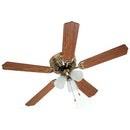 Boston Harbor 555706 CF-78049L Hugger Ceiling Fan 3 Light, Brown - Brand New