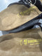 BIRKENSTOCK MEN'S GIZEH BIRKO FLOR SANDALS - SIZE: 10 - PATENT BLACK (GLOSSY) - Like New