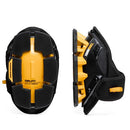 TOUGHBUILT GELFIT STABILIZER KNEE PADS HEAVY-DUTY. TBL-KP-G205-R - BLACK/YELLOW - Like New
