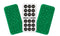 BENE CASA - GREEN DOUBLE NINE HIGH GLOSS DOMINOES SET - INCLUDES 55 DOMINOES - Like New