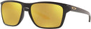 Oakley Sylas Sunglasses 24K Polarized OO9448-1557 - Matte Black/Yellow Prizm Like New