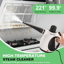 KOITAT HANDHELD STEAM CLEANER MULTIPURPOSE PORTABLE PRESSURE STEAMER - WHITE - Like New