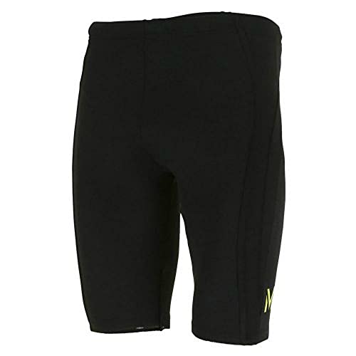 MICHAEL PHELPS TEAM SOLID JAMMERS MEN'S SIZE 22 BLACK/YELLOW - Like New