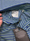 CALLAWAY MEN'S SURPRISE POLO - SIZE: MEN S - GREEN AND BLUE STRIPES - Brand New