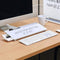 QUARTET GLASS DRY ERASE BOARD DESKTOP COMPUTER PAD 18" X 6" WHITE BOARD - WHITE - Like New
