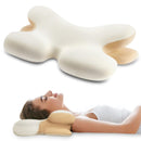 DONAMA Cervical Neck Pillow Ergonomic Contour Orthopedic Pillow - Khaki - Like New