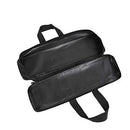 ICE SEA Fishing Rod Reel Case Bag Canvas Fishing Pole Organizer 2 Layers - Black - Brand New