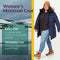 13020 MARMOT Women's Montreal Mid-Thigh Length Down Puffer Coat Arctic Navy 1X - Brand New