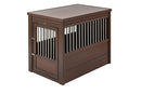 NEW AGE PET ECOFLEX DOG CRATE END TABLE DURABLE WOOD-PLASTIC COMPOSITE - RUSSET - Like New