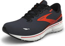 1103931D024 Brooks Men's Ghost 15 Running Shoe EBONY/BLACK/SPICY ORANGE SIZE 9 Like New