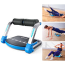 MERACH AB MACHINE, STOMACH WORKOUT EQUIPMENT 3 RESISTANCE LEVEL - BLUE - Like New