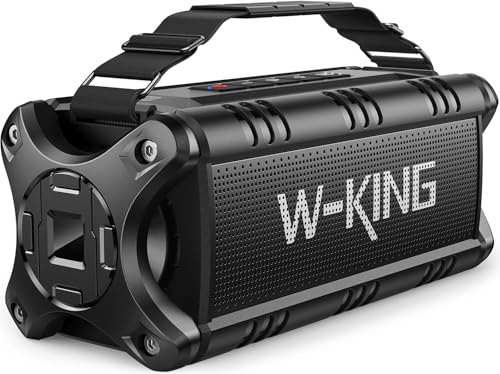 W-KING D8 - POWERFUL SPEAKER - BLACK - Like New