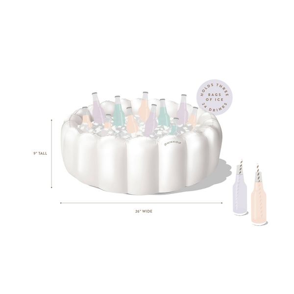 MINNIDIP TUFTED 12 CANS 13QT FLOATING COOLERS - Like New