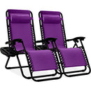 Best Choice Products Set of 2 Adjustable Steel Mesh Zero Gravity Lounge Chair - Brand New