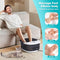 ECARBME FOOT SPA BATH MASSAGER WITH HEAT VIBRATION, 2025 UPGRADED, GRAY - Like New