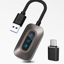 JOUJBAIL WIRELESS CARPLAY ADAPTER UPGRADE - DARK GRAY - Like New