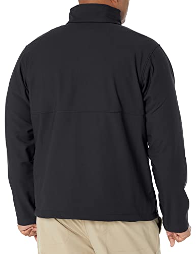 COLUMBIA MEN'S ASCENDER SOFTSHELL JACKET - SIZE: MEN 1X - BLACK - Like New
