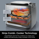 Ninja Combi SFP701 All-in-One Multicooker, Air Fryer, 14-in-1 - Stainless Steel Like New