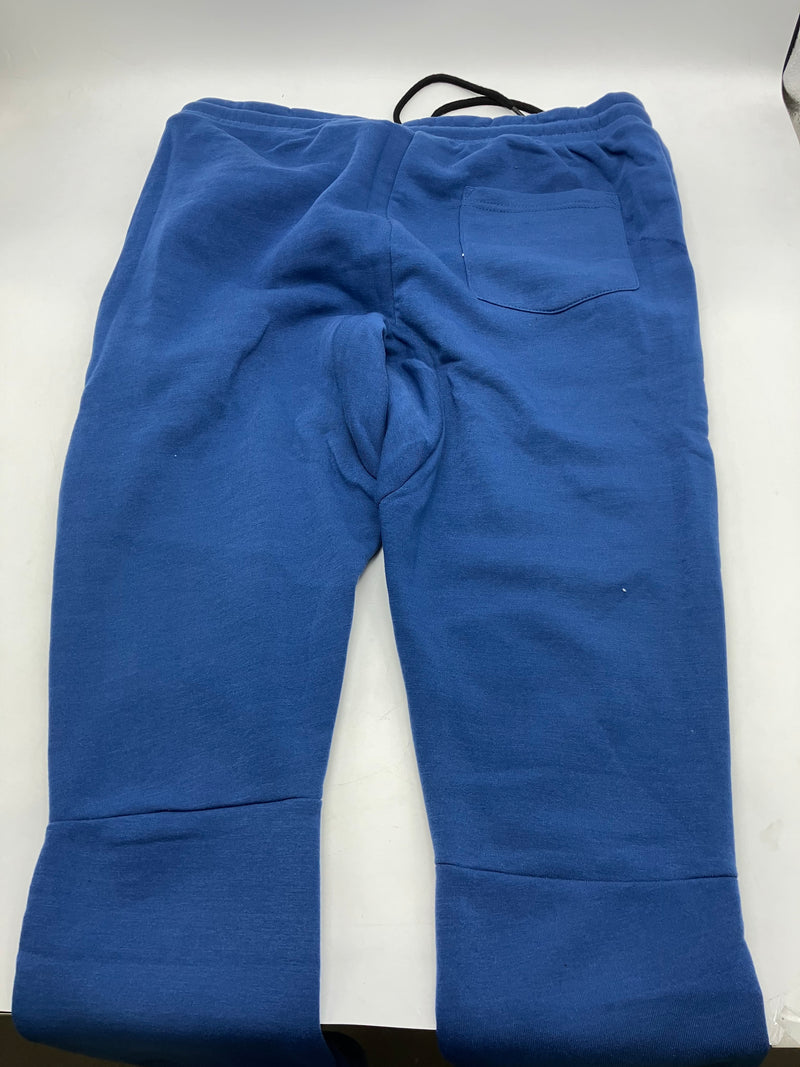 LOGAN AND MARTIN SPORT NYC JOGGER SWEATPANTS, EXTRA LARGE, BLUE HEATHER, 211311 - Brand New