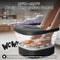 BEAUMOI FOOT SPA COLLAPSIBLE FOOT BATH MASSAGER WITH HEAT TIMER BA03H - BLACK - Like New