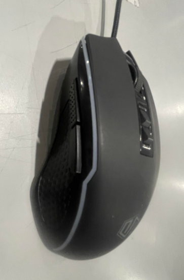 PERIPHIO LED WIRED GAMING MOUSE - BLACK - Like New