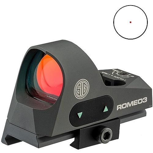 SIG SAUER ROMEO3 1X25MM TACTICAL HUNTING DURABLE SOR31002 - BLACK - Like New