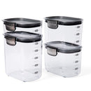 Progressive Set of 4 Pks+ Jars - WHITE - Brand New