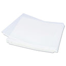UNIVERSAL STANDARD SHEET PROTECTOR, 8.5"X11", CLEAR, NON-GLARE, 100/BOX - CLEAR - Brand New