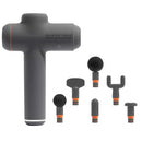 Sharper Image Power Percussion Massage Gun, Deep Tissue, 6 Attachments, 4.5 Hour - Like New