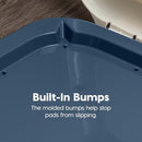 IRIS USA Pee Pad Holder fit 17"x23" pads, Navy, Made in USA - Brand New