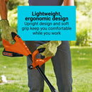 BLACK+DECKER Cordless Electric Cultivator TOOL ONLY - Orange - Like New