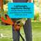 BLACK+DECKER Cordless Electric Cultivator TOOL ONLY - Orange - Like New