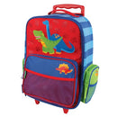 Stephen Joseph Classic Rolling Luggage, Red Dino - Brand New