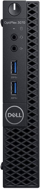 DELL OPTIPLEX 3070 I7-9700T 32GB 1TB SSD UHD GRAPHICS 630 WINDOWS 11 PRO - BLACK - Like New