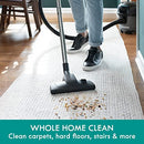 KENMORE BAGGED CANISTER VACUUM 3 GALLON LIGHTWEIGHT HIGH EFFICIENT - BLACK/DRY - Like New