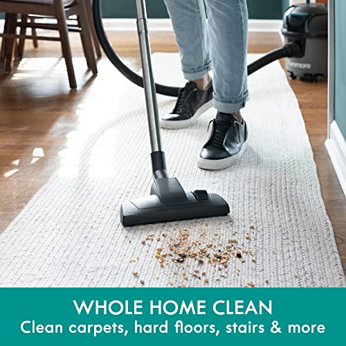 KENMORE BAGGED CANISTER VACUUM 3 GALLON LIGHTWEIGHT HIGH EFFICIENT - BLACK/DRY - Like New