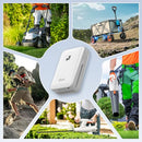 LITHELI 20V BATTERY PACK 4.0AH LITHIUM BATTERY FOR U20 POWER TOOLS - WHITE/GRAY - Like New