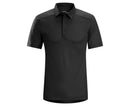 ARC'TERYX A2B POLO SS MENS - SIZE: MEN L - BLACK - Brand New