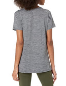 AZ0001 Amazon Women's Active Tech Stretch Short-Sleeve V-Neck 2 Pack Large - Brand New