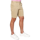 Izod Men's Saltwater 9.5" Flat Front Short Straight Fit Men's 36 - KHAKI - Brand New
