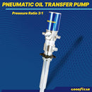 Goodyear Oil Transfer Pump Air Operated Pneumatic 3.1GPM / 12LPM PRO 3:1 - BLUE Like New