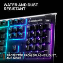 SteelSeries Apex 3 RGB Gaming Keyboard 10-Zone RGB Illumination - Scratch & Dent